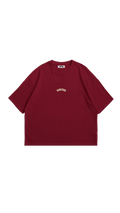 Velvet Tee (Burgundy Cream)