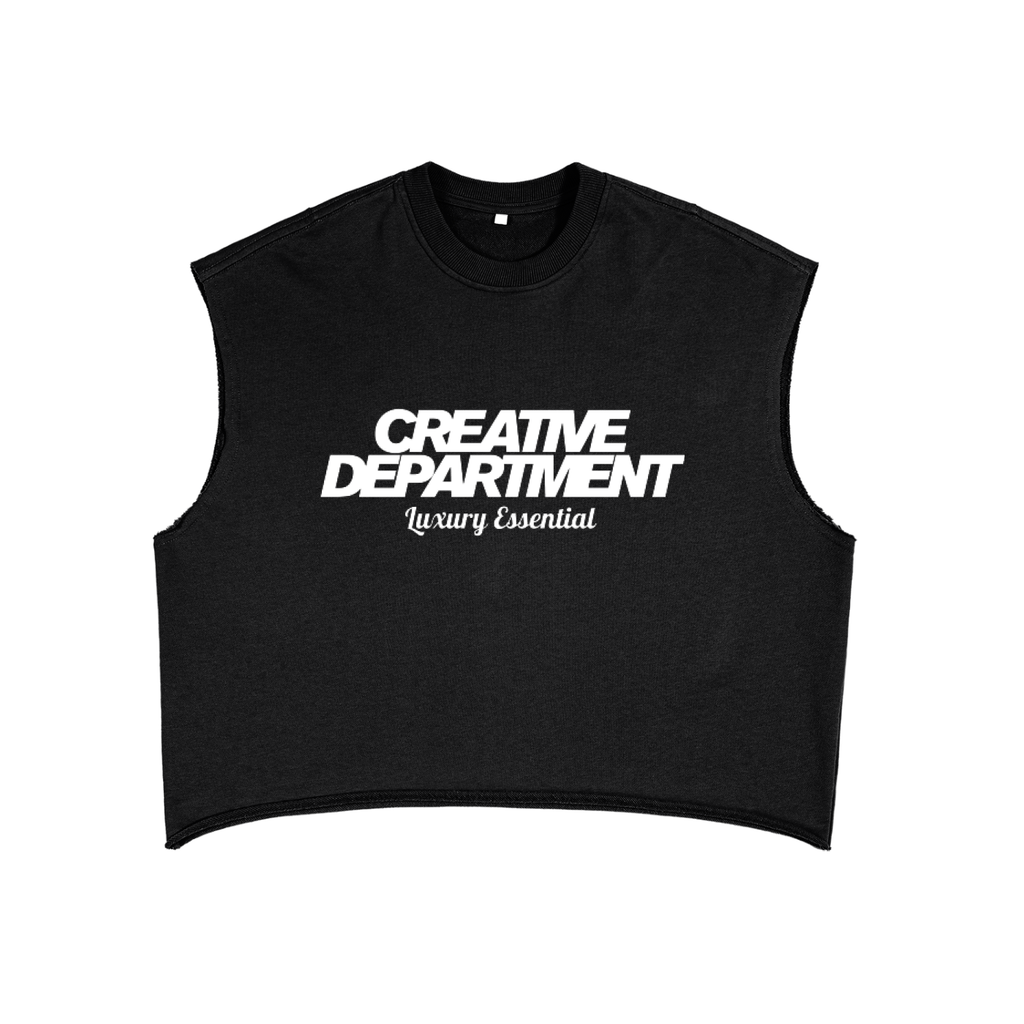 French Terry Boxy Tank Top