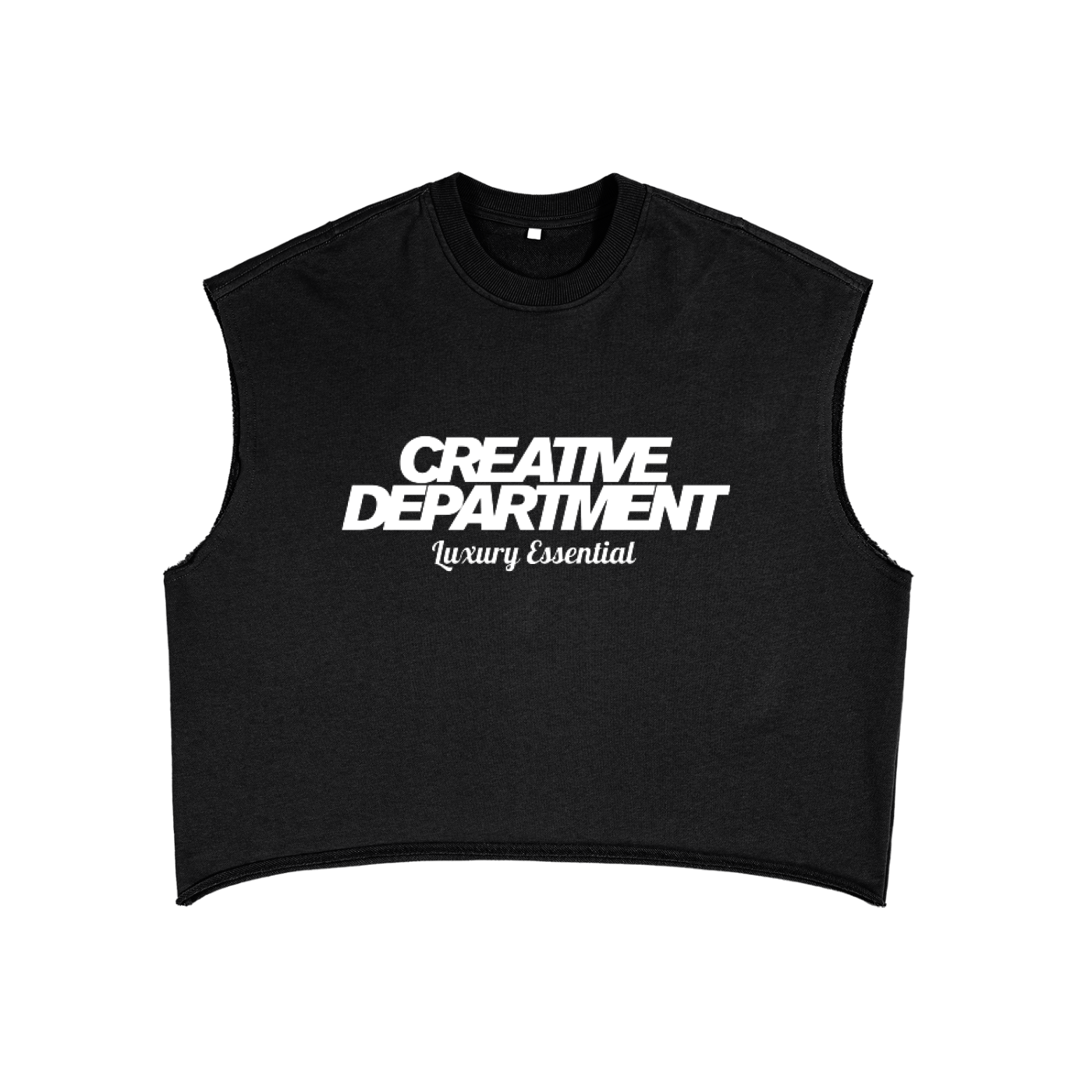 French Terry Boxy Tank Top