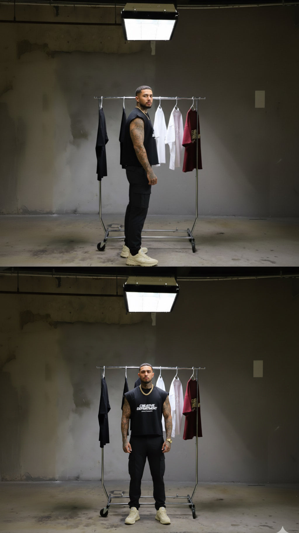 French Terry Boxy Tank Top